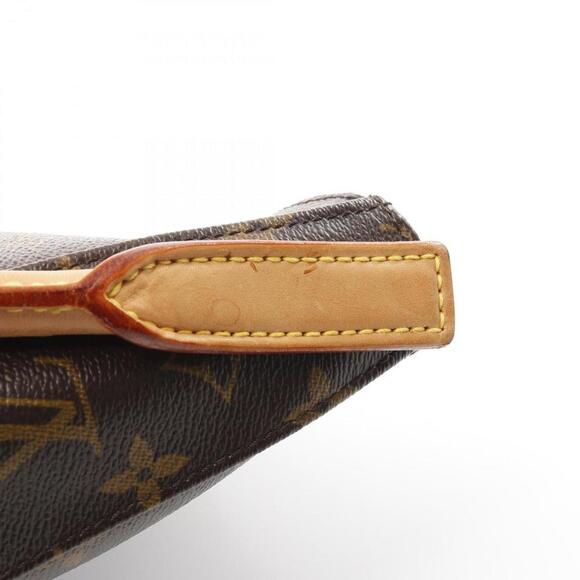 LOUIS VUITTON Authentic Brown Monogram Leather Looping GM Shoulder Bag - Picture 10 of 12